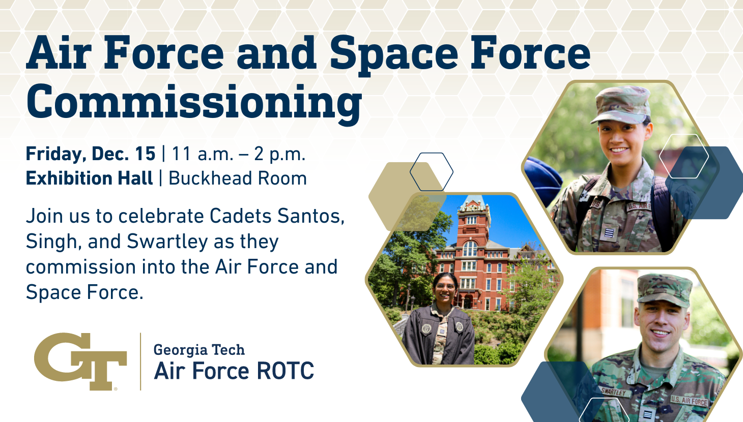 Air Force And Space Force Rotc Commissioning Ceremony 