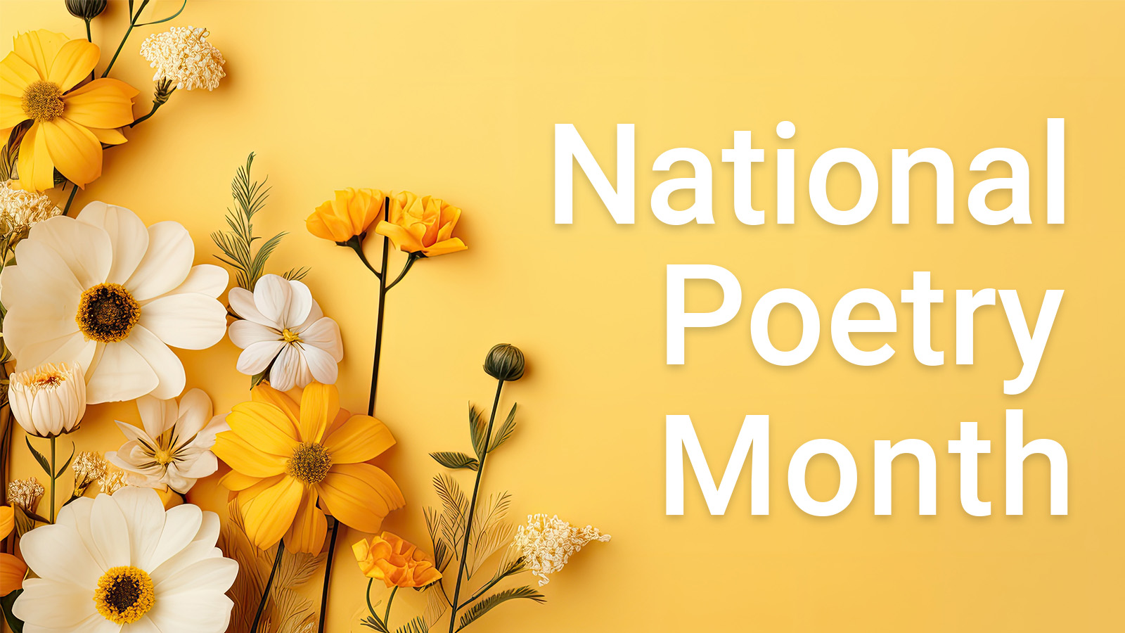 Celebrate National Poetry Month with the Ivan Allen College of Liberal